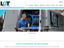 Tablet Screenshot of lgt.se